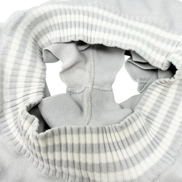 CHANEL Sport Vintage 04P CC Logo T-shirt Shorts Set Cotton Gray [105687] - Picture 13 of 16